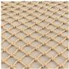 Generic Rete da arrampicata per bambini, sicura e anticaduta, in iuta, per giochi all'aperto, scala da 6 mm, resistente, rete di canapa per adulti, perfetta per parco giochi e avventura (1 x 1 m)