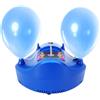 JHAUAI Pompa elettrica per palloncini in ABS, 1200 W, per matrimoni e feste | Pompa elettrica per palloncini, soffiatore a due ugelli, doppia apertura, pedale a pedale, timer, contatore digitale