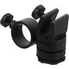 NAMOARLY Clip per casco per headlamp, nero, plastico resistente, supporto per luce laterale per casco di sicurezza per costruzione e outdoor