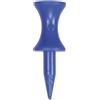 Toyvian Plastica ABS Tee da Golf 37mm 20 Pezzi Blu Castle | Accessorio Leggero per Gioco Sul Campo, Misura Precisa 37mm, Colore Blu