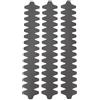 HERCHR Protezione per Racchetta Padel 3 Pezzi, PU da 40cm/15,75 Pollici | Spessore 0,67mm/0,03 pollici, larghezza 6,5cm/2,56 pollici, per principianti, giocatori di padel