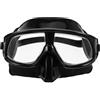BRIGHTFUFU Maschera da Snorkeling, Maschera Subacquea in Silicone Nero, Tenuta , Basso Volume, Ampio Campo Visivo, per Adulti, Snorkeling e Immersioni Subacquee