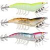 Horett Ami da calamaro ami da totanara EGI Esca per calamari artificiale gambero in plastica 115 mm 20 g 3 pezzi con colori vivaci e EGI affilato e design luminoso per pesca notturna