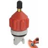 EYVRPAU Adattatore per Pompa SUP Gonfiabile 1 Pezzo Arancione, Valvola Universale Anti-perdite, Accessorio Ricambio per Gonfiaggio Veloce Kayak Compressori