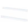 DSIT guide rack da 19" per armadi a muro profondi 600 mm - bianco