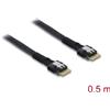 Delock Cavo Delock PCIe 4.0, tipo Slim SAS SFF-8654 4i, lunghezza 0,5 metri