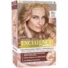 L'Oreal Paris L'Oréal Paris Colorazione Permanente, Copertura dei Capelli Bianchi a Lungo, Risultato Naturale e Luminoso, Formula senza Ammoniaca, Excellence Universal Nude, Tonalità: Biondo Chiaro (8U)