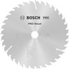 Bosch Accessories Bosch 1x Lama per sega circolare PRO Wood a filo per seghe portatili | per Legno tenero, Legno duro, Ø 190 mm, Professional Accessorio Seghe circolari a filo portatili