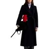 EMME MARELLA Donna Emme Marella Cappotto Con Cintura In Drap Di Lana Manteco Donna