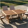 La Seggiola Deluxe 2021 Tavolo allungabile da Giardino AMALFI - La Seggiola