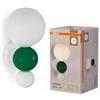 OSRAM Lampada verde, acciaio, G9, 220-240 V | Decor Bubbly, Indoor Wall Lighting, Verde, dia, , confezione da 1