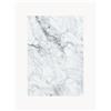 KEK Amsterdam Carta da parati in tessuto non tessuto Marble - Grigio, Bianco