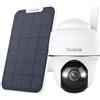 Reolink Telecamera di sicurezza Reolink a Batteria 4G LTE Wireless, 2K+ Panoramica e Inclinazione 5MP, Alimentazione Solare Non-Stop, Senza WiFi Go Series G430 con Pannello [G430]