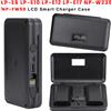 PALO LP-E6 LP-E10 LP-E12 LP-E17 NP-W235 NP-FW50 custodia per caricabatterie Display LCD caricabatterie intelligente per batteria per fotocamera Fujifilm Canon Sony