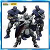 JOY TOY [Disponibile in Asia] JOYTOY 1/18 Action Figure TMNT Tartarughe Ninja Shredder Clan A e Clan B Figure Anime Giocattoli