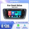 XONRICH Autoradio Per Seat Ibiza 6J MK4 Sport Coupe Ecomotive Cupra 2009-2013 Android 14 Wireless Carplay GPS DSP 4G Wifi di Navigazione