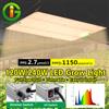 GRAXIDEA Lampada per Coltivazione a Spettro Completo Dimmerabile 120W 240W LED con Interruttore UV Indipendente per Serra Interna, Vegetazione, Fioritura e Germinazione