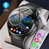 LIGE Orologio Intelligente LIGE per Uomo, Smartwatch per Sport all'Aperto con Monitoraggio della Frequenza Cardiaca e dell'Ossigeno nel Sangue, Tracciamento del Movimento, Chiamate Bluetooth