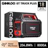 GOOLOO GT TRUCK PLUS Avviatore d'Emergenza per Auto 12V/24V, 64000mAh, 8000A, Power Bank Portatile per Batterie di Camion