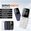 SERVO BM310 Schermo da 0,66 Pollici ‌ Piccoli Telefoni Cellulari Sbloccati con Auricolari Bluetooth, Telefono Miniaturizzato con Registrazione Automatica delle Chiamate, Dual SIM