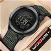 SANDA 2198 Orologio da Uomo Sportivo Antiurto, Impermeabile con Cinturino in Nylon, Orologio Digitale Militare