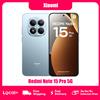 Redmi Xiaomi Redmi Note 15 Pro 5G 8GB 256GB 12GB 512GB Display AMOLED 6.83" 1.5K MTK Dimensity 7400-Ultra Fotocamera 200MP Batteria 6580mAh