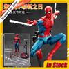 Bandai Action Figure Originale ZD Toys Spider-Man Nuova Edizione 1/10 Peter Parker Modello Anime Articolato Collezione Avengers