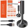 Zenwire Antenna TV da Interno DVBT2 HEVC H.265 con Cavo Zenwire HDAT20 da 5M