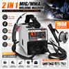 Betuyoo Saldatrice 2 in 1 MIG MMA 220V IGBT Inverter Multifunzione per Saldatura a Gas e Senza Gas, Filo Continuo, 20-120A, Strumenti Fai-da-te con Alimentazione Filo Integrata