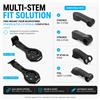 ULLICYC Supporto per Computer da Bici in Lega di Alluminio per SCOTT SYNCROS FOIL AERO 1.5 STEM/ST-R100-AL /RR 1.5 RR 2.0 STEM, Compatibile con GPS Garmin Bryton
