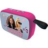 Lexibook, Barbie, Altoparlante Bluetooth portatile, senza fili, USB-C, scheda SD/TF, batteria ricaricabile, blu/rosa, BT018BB