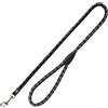 Trixie Cavo guinzaglio, Molto Resistente, S-XL: 1.00 m/Ø 12 mm, Argento, Nylon, Nero/Grafite, S-M: 1,00 M/Ø 12 MM