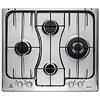 Electrolux RGG6243LOX Nero, Acciaio inossidabile Da incasso Gas 4 Fornello(i)
