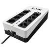 EATON 3S UPS DIN, 700 VA, 420 W, INGR: SCHUKO, USC. (4) SCHUKO (4) SCHUKO SOLO SURRGE, COM. USB, TOW