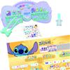 Aquabeads nails studio - stitch nail designer kit - unghie che si attaccano con l'acqua