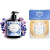 Panier des Sens - Sapone liquido per mani Iris - 1 sapone + 1 ricarica 2 x | 1 sapone liquido da 500 ml + 1 eco-ricarica da 500 ml, ossia 1 litro di sapone profumato ai petali d'Iris