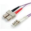 ROLINE 2m LC/SC cavo InfiniBand e in fibra ottica Viola