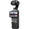 DJI Osmo Pocket 4 Essential Combo - Videocamera per vlog 4K - Nero