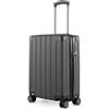 Hauptstadtkoffer Q-Damm Trolley Cabina (54x37x21 cm) 38 L, Grafite | Scocca Rigida ABS · Serratura TSA · Espandibile · 4 Ruote · Parti Sostituibili · Bagaglio a Mano · Weekend