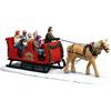 Lemax Caroling Sleigh Ride 63820 - Slitta Natalizia con Cantori in Resina
