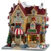 Lemax Father Christmas Gift Shop 65562 - Negozio Regali Natalizio Luminoso