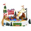 Lemax Dasher's Bumper Boats 64638 - Barche Autoscontro Animate con Luci e Musica