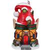 Lemax No. 1 Elf Lane 24015 - Casa dell'Elfo Luminosa Santa's Wonderland