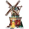 Lemax Stony Brook Windmill 25384 - Mulino a Vento Natalizio Animato e Luminoso Vail Village