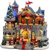 Lemax Santa's Castle Gala 45270 - Castello di Babbo Natale Animato con Luci e Musica