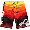 YOUJIA Uomo Costumi da Bagno Leisure Travel Short Pantaloncini da Surfe Rosso
