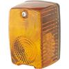 HELLA 2BA 002 652-121 Indicatore direzione - 12/24V - Montaggio, esterno - Colore diffusore luce: giallo - Dx/Attacco laterale/anteriore