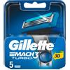 Procter & Gamble GILLETTE Lame Per Rasoio Mach3 Turbo - 4 Lamette Di Ricambio