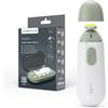 NUVITA Trimmy - Set Tagliaunghie Elettrico Delicato e Sicuro per Neonati e Bambini con 5 Testine e Custodia