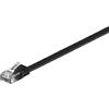 Goobay Cavo di collegamento RJ45 Rete CAT 6 U/UTP 1.5 m Nero altamente flessibile Goobay [95382]
